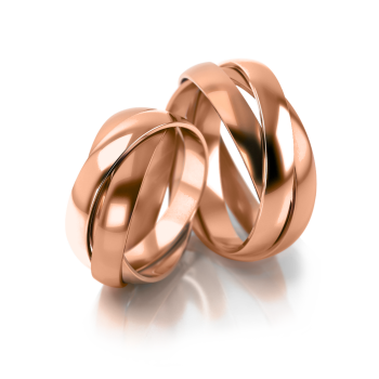 Preview: Stelmach Trauringe Tricolour Dresden 056